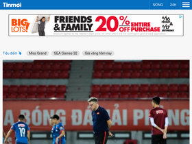 'tinmoi.vn' screenshot