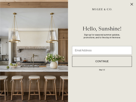 'mcgeeandco.com' screenshot