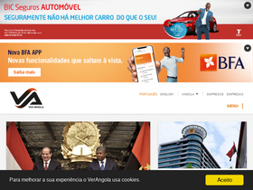 'verangola.net' screenshot