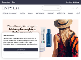 'estyl.pl' screenshot