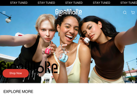 gleamorebeauty.com homepage screenshot