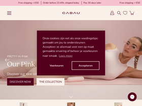 Cabaulifestyle homepage screenshot