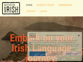 'bitesize.irish' screenshot