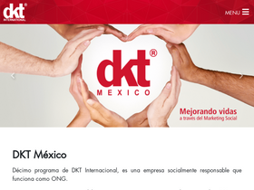 'dkt.com.mx' screenshot