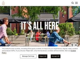 'canarywharf.com' screenshot