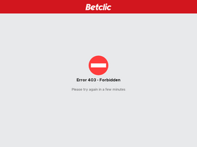 'betclic.com' screenshot