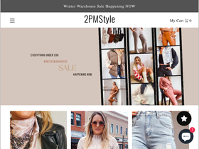 2pmstyle.com homepage screenshot