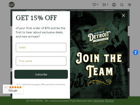'vintagedetroit.com' screenshot
