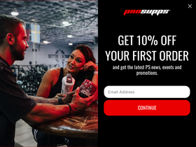 'prosupps.com' screenshot