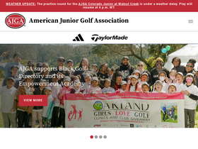 'ajga.org' screenshot