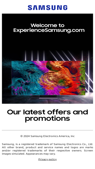 experiencesamsung.com