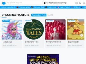 'cnft.tools' screenshot