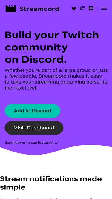 Streamcord  The Best Discord Bot for Twitch