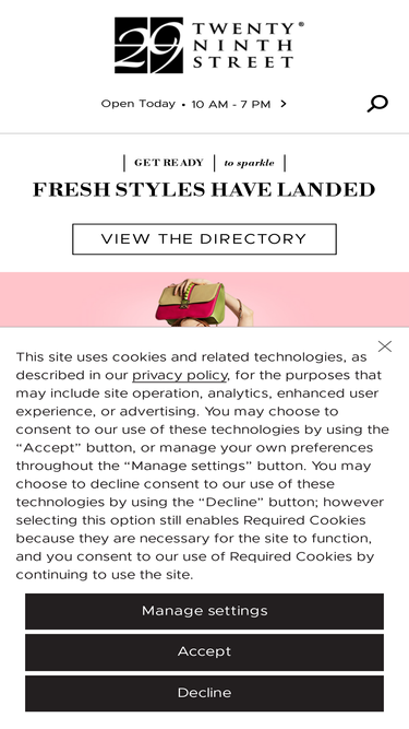 twentyninthstreet.com