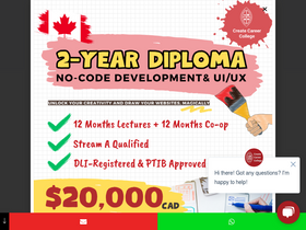 'ccccollege.com' screenshot