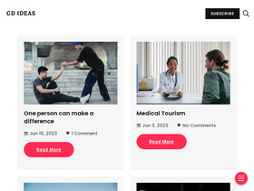 'groupdiscussionideas.com' screenshot