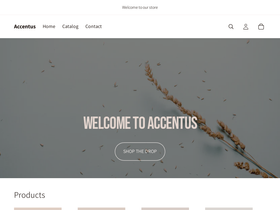 accentus.in homepage screenshot
