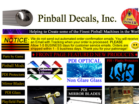 pinballdecals.com