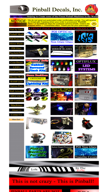 pinballdecals.com