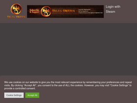 'talestavern.com' screenshot