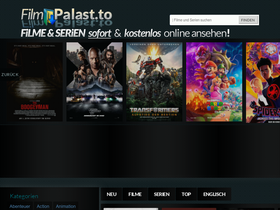 'filmpalast.to' screenshot