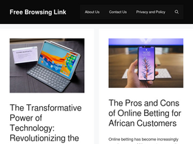 'freebrowsinglink.com' screenshot