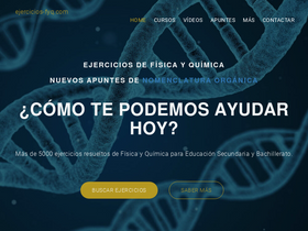 'ejercicios-fyq.com' screenshot