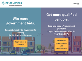 'demandstar.com' screenshot