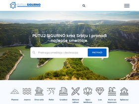 'putujsigurno.rs' screenshot