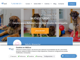 'ised.es' screenshot