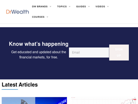 'drwealth.com' screenshot