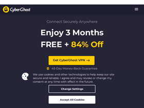 'cyberghostvpn.com' screenshot