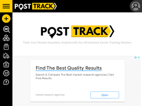 'posttrack.com' screenshot