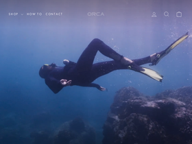 Orca homepage screenshot