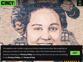 'visitcincy.com' screenshot