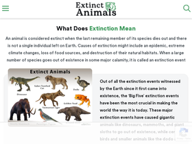 extinctanimals.org
