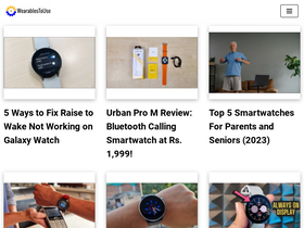 'wearablestouse.com' screenshot