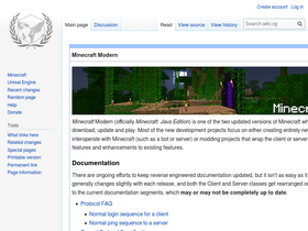'wiki.vg' screenshot