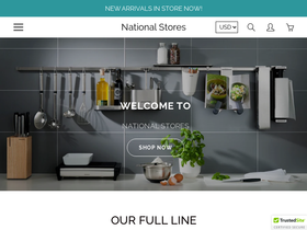 allnationalstores.com homepage screenshot