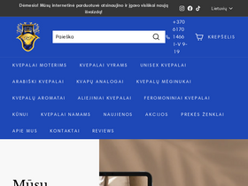 'royalsperfume.lt' screenshot