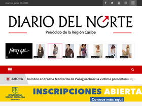 'diariodelnorte.net' screenshot