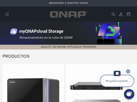 qnapstore.com.mx homepage screenshot