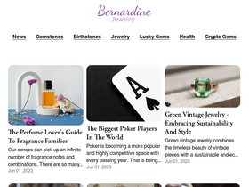 'bernardine.com' screenshot