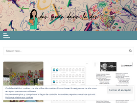 'desyeuxdansledos.fr' screenshot