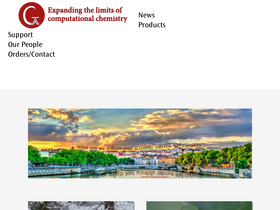 'gaussian.com' screenshot