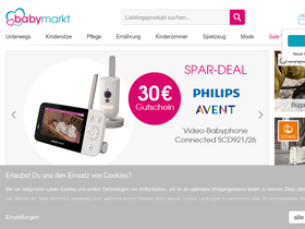 'babymarkt.de' screenshot