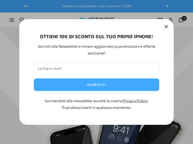 Onstore homepage screenshot