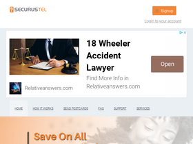 'securtel.us' screenshot