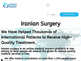 'iraniansurgery.com' screenshot
