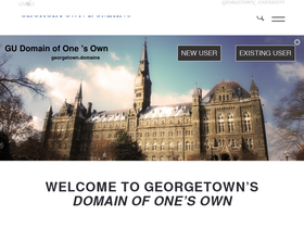 'georgetown.domains' screenshot